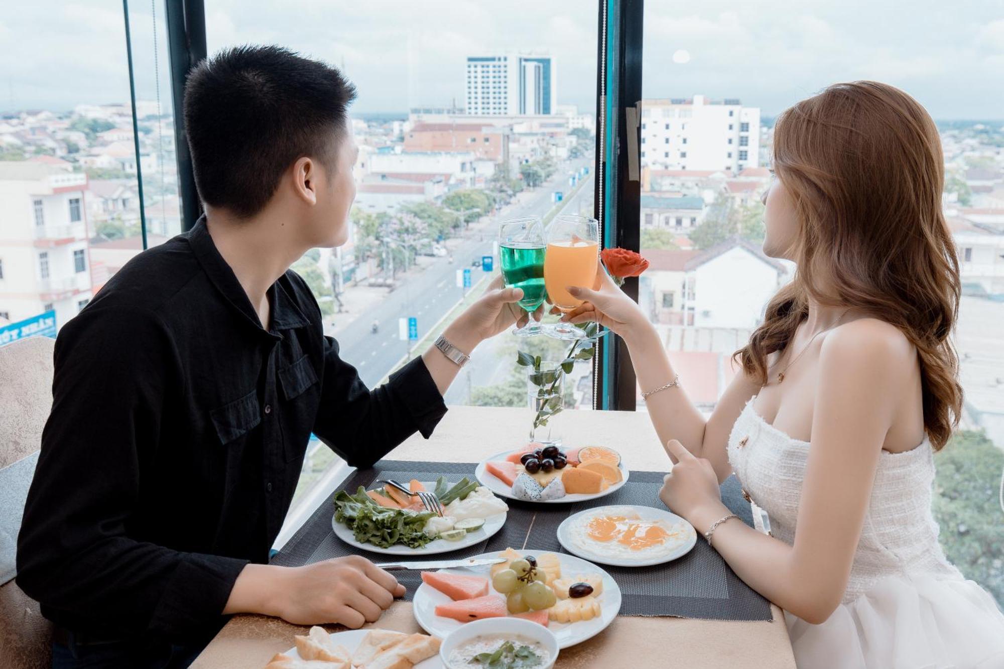 Golden Quang Tri Hotel Dong Ha Eksteriør bilde